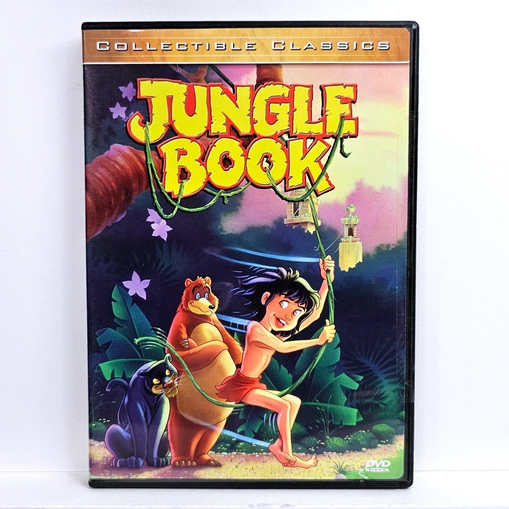 The Jungle Book DVD Collectible‎ Classics Animated Jetlag GoodTimes Video